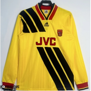 Arsenal 1993-1994 Retro Venkovní Dres Dlouhý Rukáv Arsenal 1993-1994 Retro Venkovní Dres Dlouhý Rukáv